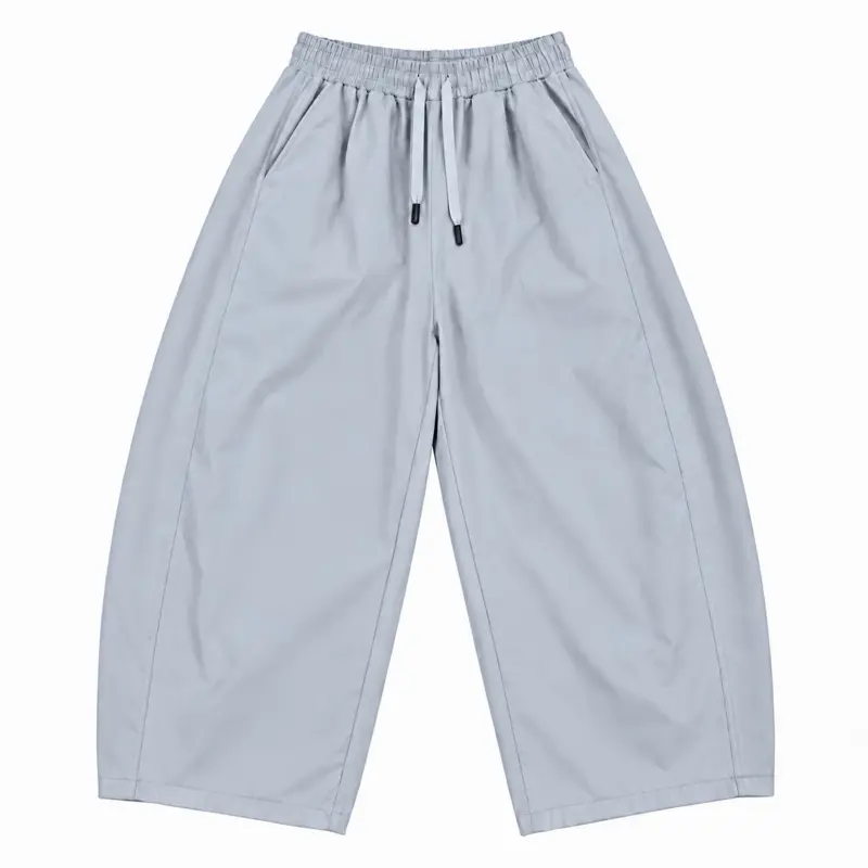 WARNI Barrel Pants — Blue
