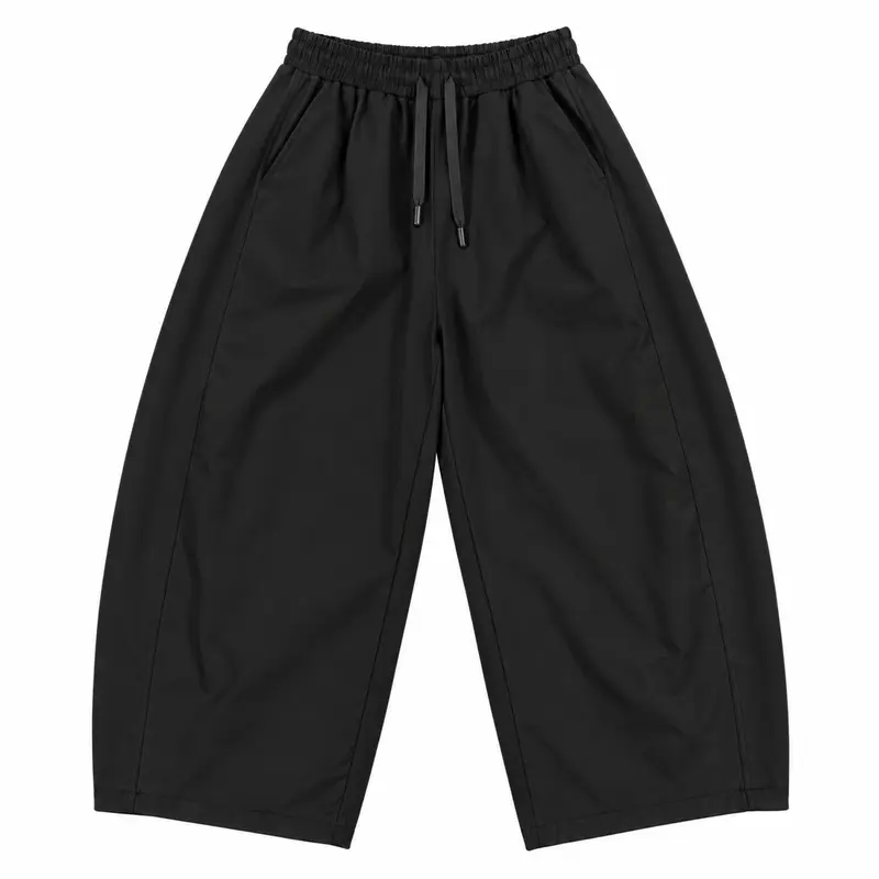 WARNI Barrel Pants — Black