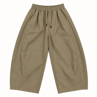 WARNI Barrel Pants — Khaki
