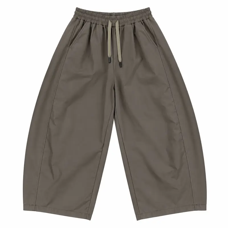 WARNI Barrel Pants — Coffee
