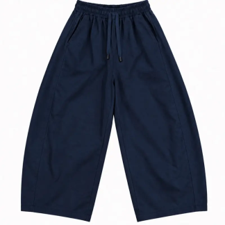 WARNI Barrel Pants — Dark Blue